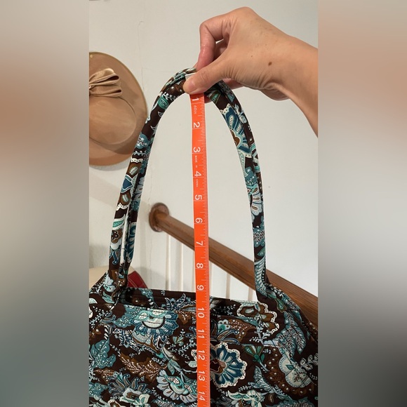 LIKE NEW Vera Bradley Retired Java Blue SHOULDER BAG - Picture 13 of 13